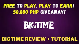 Big Time Free to Play NFT Play to Earn Game! Doxxed Devs + 50,000 WORTH OF GIVEAWAY WHEN U SIGN UP!