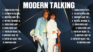 Modern Talking Greatest Hits 2024 Collection   Top 10 Hits Playlist Of All Time