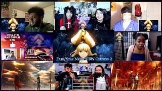 Fate/stay night: Unlimited Blade Works Opening 2 Reaction Mashup