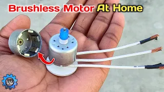 पुराने DC motors से बनाएं Brushless Motor | How to make Brushless Motor from motor DVD,VCD player