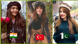 Indian vs Pakistani vs Turkish Actress Pick one | Thinking brain