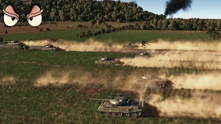 Russische Panzeroffensive in Warno