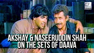 Akshay Kumar & Naseeruddin Shah Talk About Their Movie Daava | Flashback Interview
