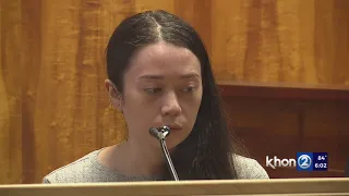 Hailey Dandurand speaks her trial