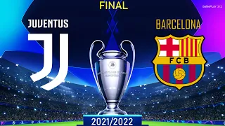 PES 2021 - Juventus vs Barcelona - Final UEFA Champions League [UCL] 2021/2022 - Ronaldo vs Messi