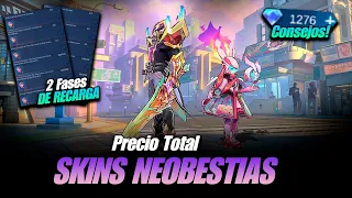 FREDRINN Y LYLIA SKINS "NEOBEAST" - PRECIO TOTAL DEL EVENTO - MLBB ESPAÑOL
