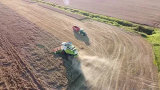 Javapjūtė 2020 | Harvest 2020 | Żniwa | Ertne | Claas Lexion 670 + V770 | John deere | Lietuva |