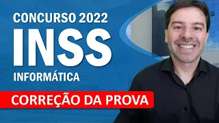 Correção das questões de informática do concurso INSS 2022