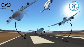 Infinite Flight: Landing *every* Airbus and Boeing aircraft in Infinite Flight.