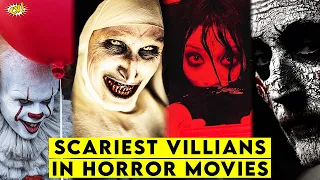 10 Scariest Horror Movie Villains || #ComicVerse