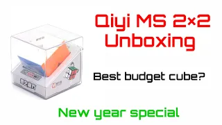 Qiyi ms magnetic 2×2 unboxing | Budget magnetic 2×2 | Best cube in the market!
