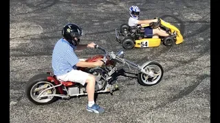 200cc Mini Chopper VS Go Kart