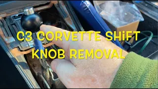 How to Remove a C3 Corvette Auto Transmission Shift Knob