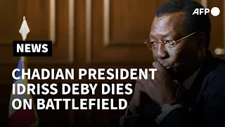 President of Chad dies on battlefield after winning sixth reelection | AFP