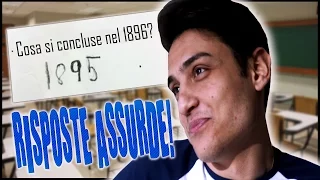 LE RISPOSTE PIU' ASSURDE AI COMPITI IN CLASSE! | Awed™