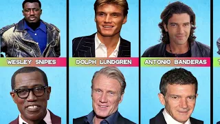 Hollywood (90's) legendary  Heroes Then and Now 2024