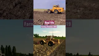 ⭕️KIROVETS K700 ⭕️Real Life vs FS19✅.     #кировец #fs19 #fs19gameplay