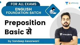 Preposition | English | For All Exams | wifistudy | Sandeep Keasarwani