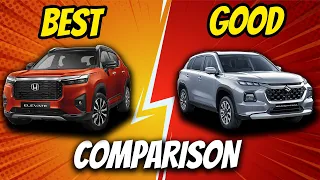 Honda Elevate Vs Maruti Grand Vitara | Common And Unique Feature Comparison |elevate vs grand vitara