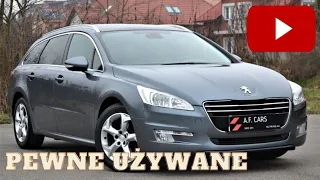 Peugeot 508 SW ALLURE 2.0 HDI 163 KM PEWNE UŻYWANE A.F CARS