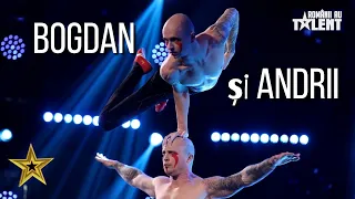 Senzaţional! Andrii și Bogdan Kalashnyk un moment incredibil de echilibristică!