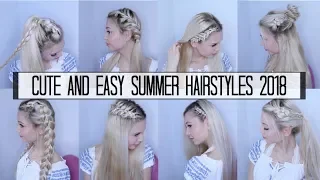 10 CUTE & EASY SUMMER HAIRSTYLES I Romina Gafur