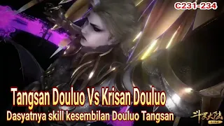 Tangsan Douluo vs Krisan Douluo - Douluo dalu - Skill ke sembilan douluo tangsan !