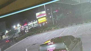 Raw video: Surveillance of deadly double shooting in north Houston