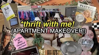 Thrifting for My DREAM Apartment + thrift store home decor HAUL & tips!