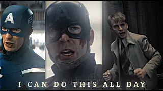 Captain America - "I can do this all day" edit 4k || memory reboot