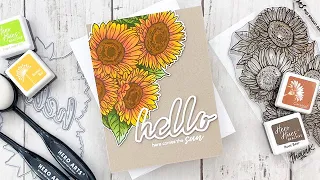 Adding Depth with Stencils featuring the September 2021 My Monthly Hero Kit