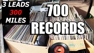 3 Towns 700 Records ! Record Hunting Buying vinyl collections JAZZ ROCK Score ! 33s 45s