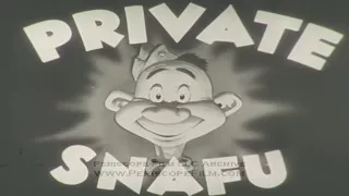 WWII CARTOON Private SNAFU  Dr. Seuss / Chuck Jones WARNER BROS. ANIMATION