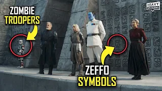 AHSOKA EPISODE 6 Breakdown & Hidden Details | Zeffo Tomb Symbols, Baylan, Thrawn's Troopers & more