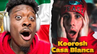 Koorosh - Casa Blanca (feat. Young Sudden) | OFFICIAL VISUALIZER 🔥 REACTION