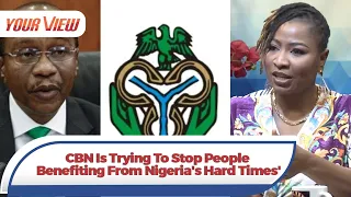 'CBN Is Trying To Stop People Benefiting From Nigeria's Hard Times', Fiscal Policy Partner Reveals