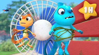 Cam & Leon | THE INVENTORS (1 HOUR COMPILATION) Cartoon for Kids | Funny Cartoon