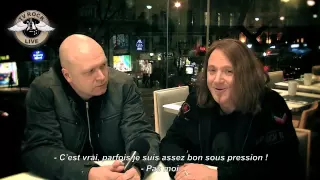 Unisonic - Interview Kai Hansen & Michael Kiske - Paris 2012 - VOSTFR