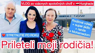 VLOG: DO HURGHADY PRILETELI MOJI RODIČIA