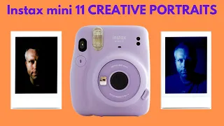 Fujifilm Instax Mini 11 BETTER PORTRAITS with LED RGB Light - Aputure MC