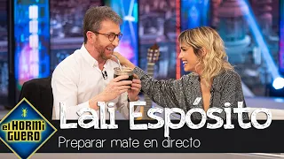 ¿Cómo se hace el mate argentino? Lali Espósito lo realiza en directo - El Hormiguero