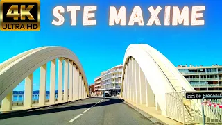 Drive Sainte Maxime in 4K | Welcome to the Gulf of St Tropez 🌞