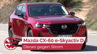 Mazda CX-60 e-Skyactiv D: Diesel gegen Strom - World in Motion | Welt der Wunder
