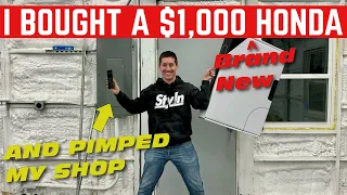 I Bought A NEW Honda For $1,000 AND My Shop Gets A Huge Tech UPGRADE