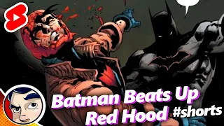 Batman Vs Red Hood, Beats Him Harder Than The Joker #shorts | Comicstorian