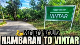 【4K】NAMBARAN TO VINTAR ILOCOS NORTE | 🛵MOTO TOUR | GO PRO HERO 9