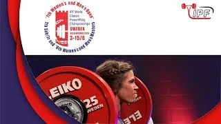 Women Open, 47 kg - World Classic Powerlifting Championships 2019