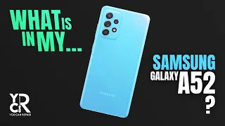 WHAT IS IN MY... GALAXY A52 ? | SAMSUNG A52 DISASSEMBLY | YCR