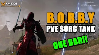 ESO - ONE BAR Sorc tank build - B.O.B.B.Y (Best One Bar Build Yet!)