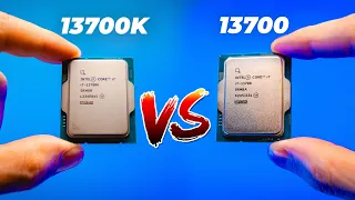 Surprisingly DIFFERENT and yet SAME! 👉 Is 13700k Worth it over 13700?